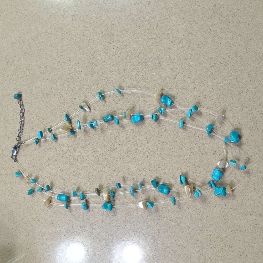 Vintage Silpada turquoise necklace